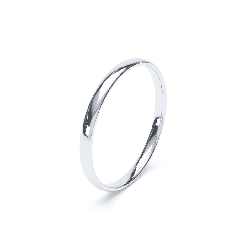 Mens Traditional Court Wedding Ring