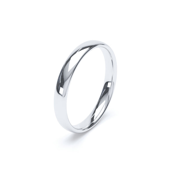 Mens Traditional Court Wedding Ring
