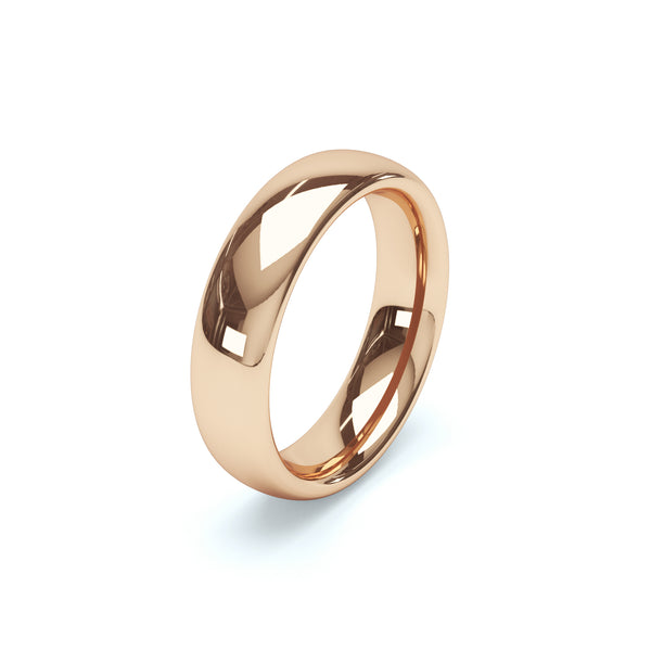 Mens Traditional Court Wedding Ring