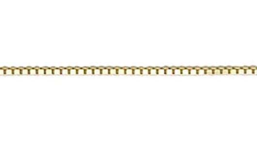 9ct Yellow Gold Venetian Chain (0.7mm)