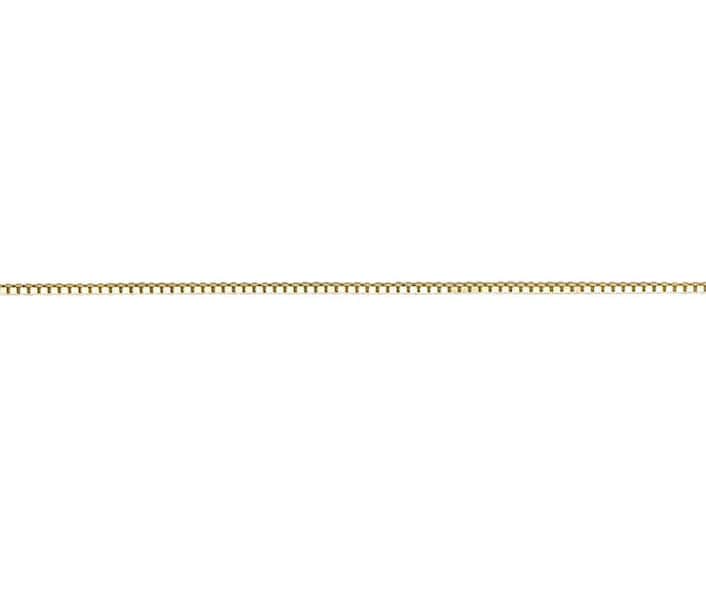 9ct Yellow Gold Venetian Chain (0.7mm)