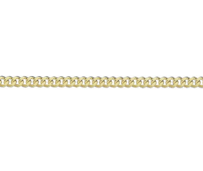 9ct Yellow Gold Curb Chain (3.0mm)