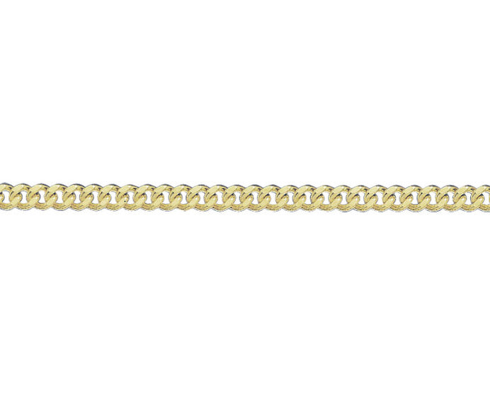 9ct Yellow Gold Curb Chain (3.0mm)