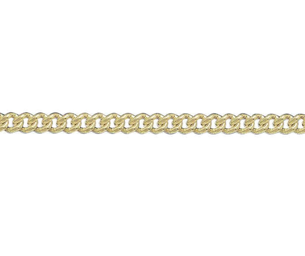9ct Yellow Gold Curb Chain (3.6mm)