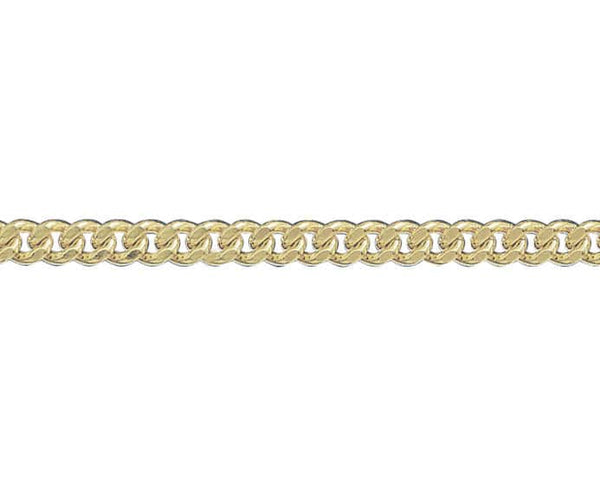 9ct Yellow Gold Curb Chain (4.2mm)