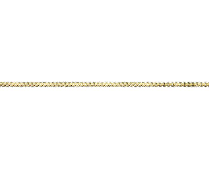 9ct Yellow Gold Venetian Chain (1.0mm)