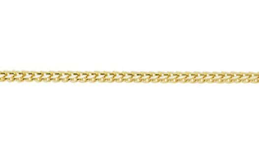 9ct Yellow Gold Franco Chain (1.2mm)