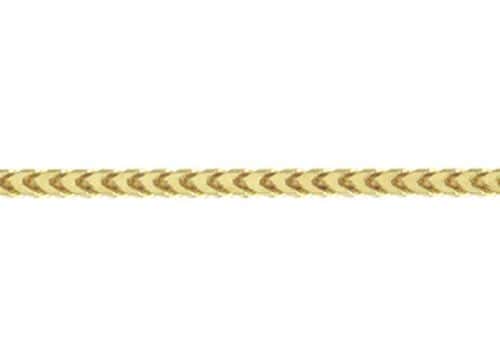 9ct Yellow Gold Franco Chain (1.0mm)