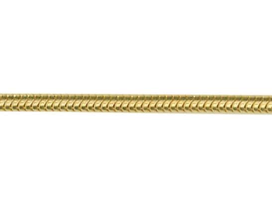 9ct Yellow Gold Snake Chain (2mm)