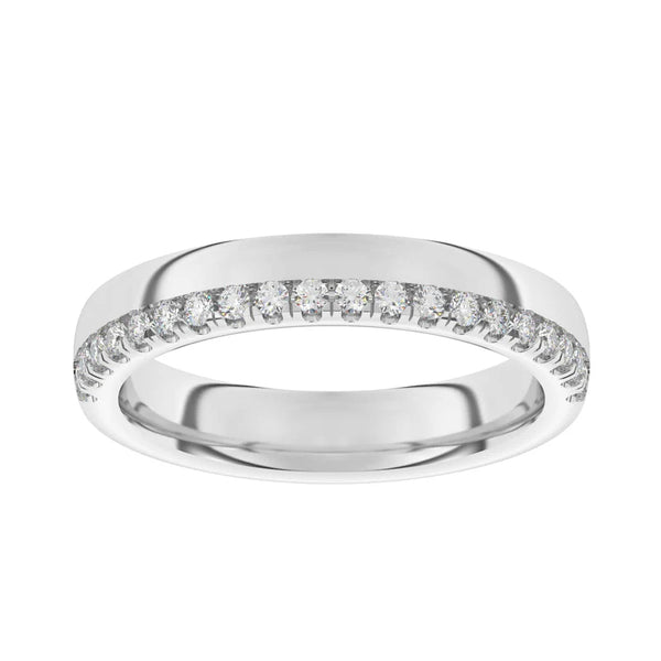 Pear shape diamond gold ring