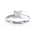 Princess Cut Centre Stone, 4 claw, Diamond Engagement Ring