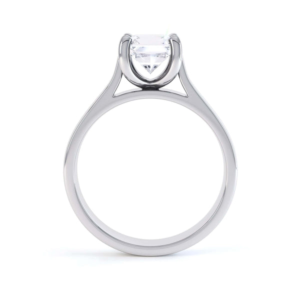 Princess Cut Centre Stone, 4 claw, Diamond Engagement Ring