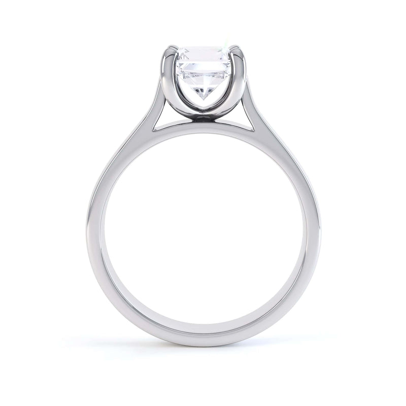 Princess Cut Centre Stone, 4 claw, Diamond Engagement Ring