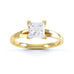 Princess Cut Centre Stone, 4 V claw, Diamond Engagement Ring