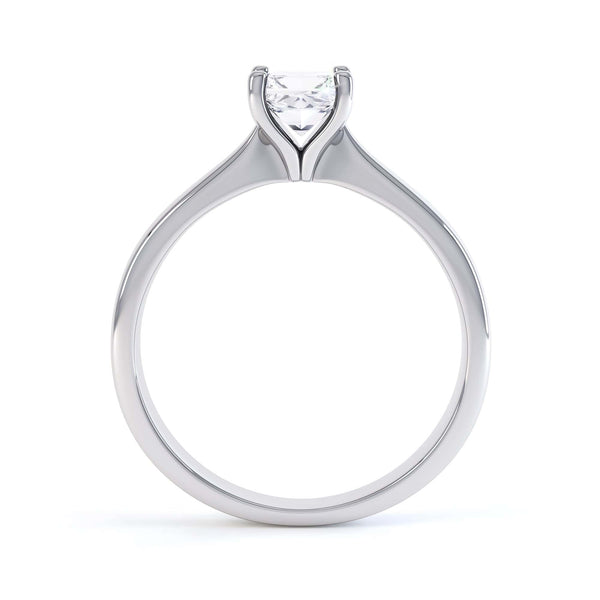 Princess Cut Centre Stone, 4 claw, Diamond Engagement Ring