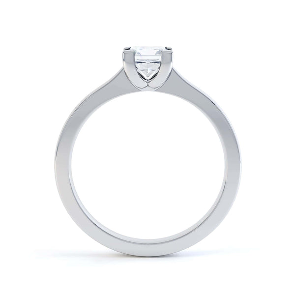 Princess Cut Centre Stone, 4 Claw, Diamond Engagement Ring