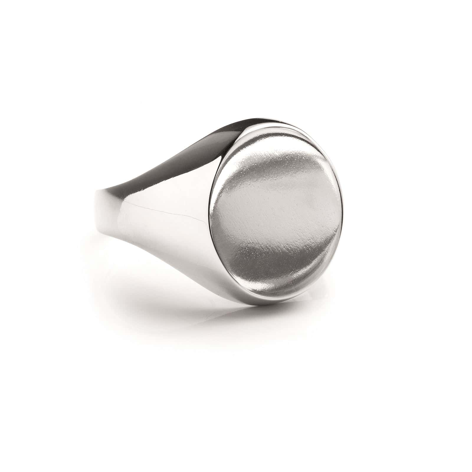 Ladies Oval Signet Ring