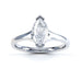 Marquise Cut Centre Stone, V claw, Diamond Engagement Ring with split shoulders