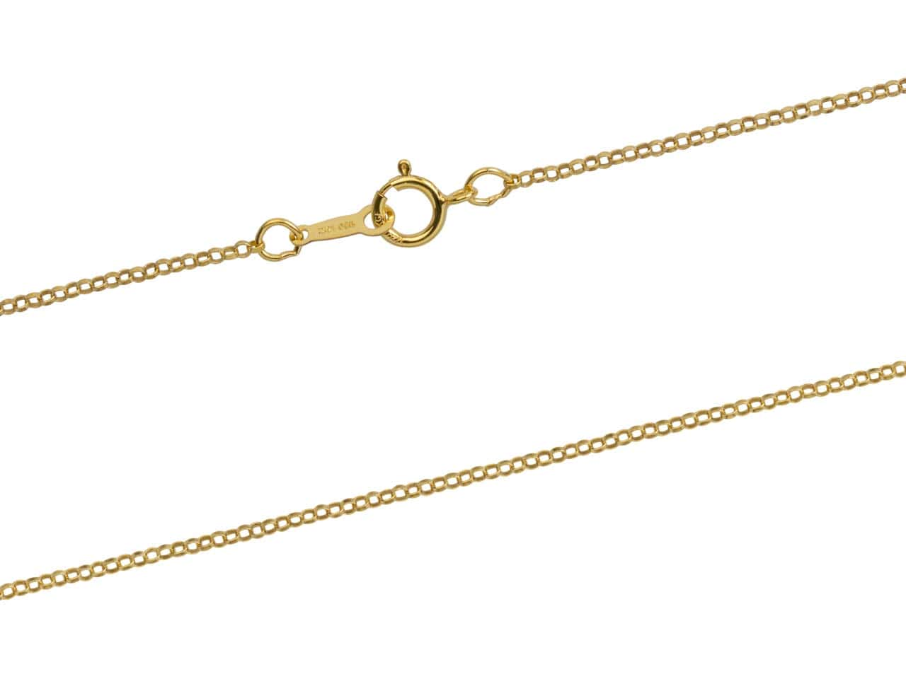 9ct Gold Belcher Chain (1.1mm)