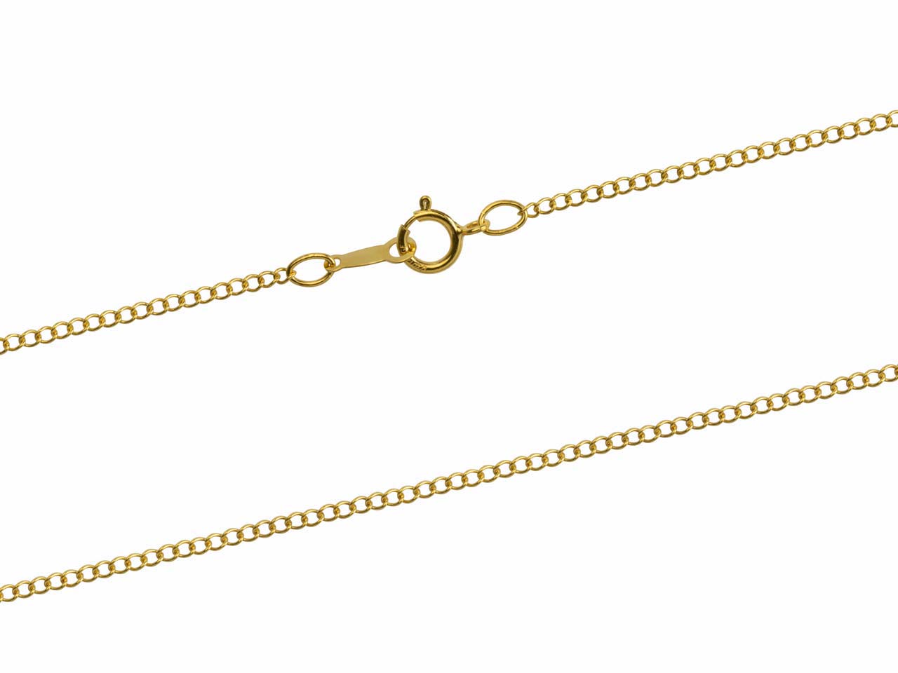 14ct Gold Curb Chain (1.5mm)