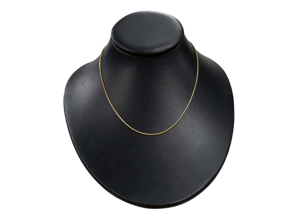 9ct Gold Franco Chain (1.3mm)