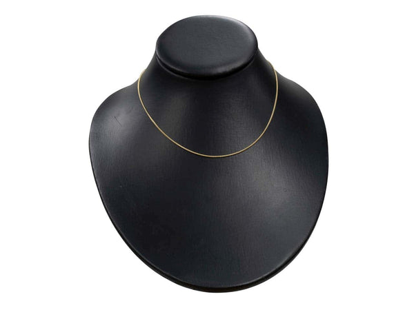 9ct Yellow Gold Spiga Chain (1.0mm)