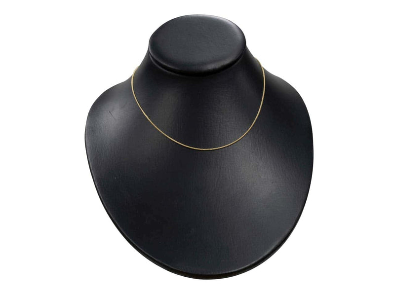 9ct Yellow Gold Spiga Chain (1.0mm)