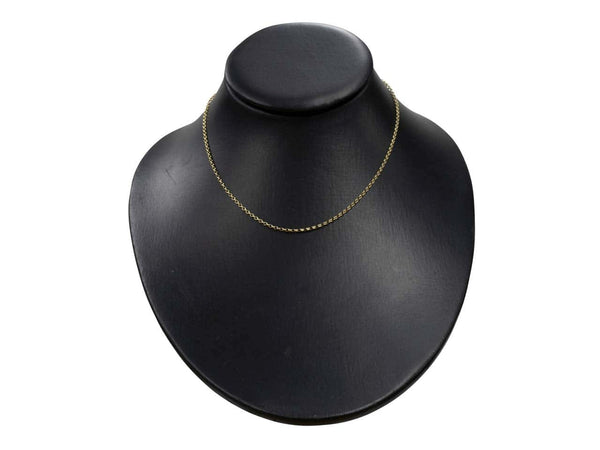 9ct Gold Round Belcher Chain (1.7mm)
