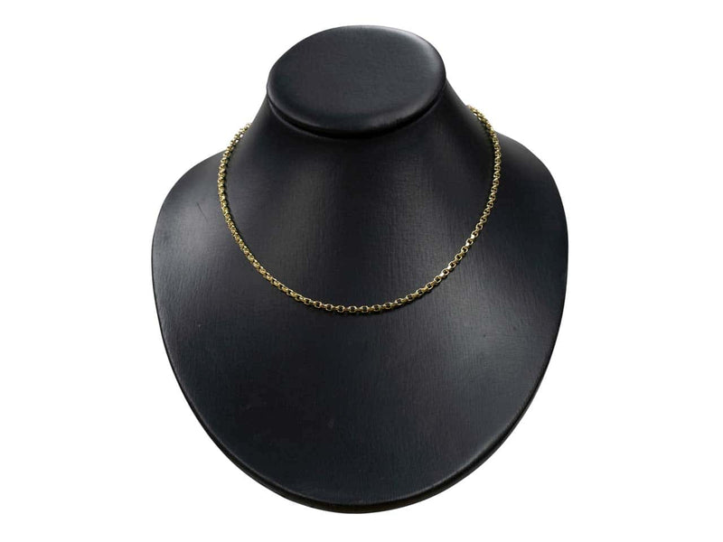 9ct Gold Diamond Cut belcher Chain (3.1mm)