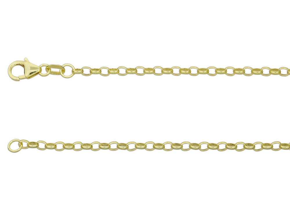 9ct Gold Belcher Chain (2.3mm)