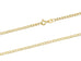 9ct Gold Extra Light Flat Hollow Curb Chain (2.3mm)