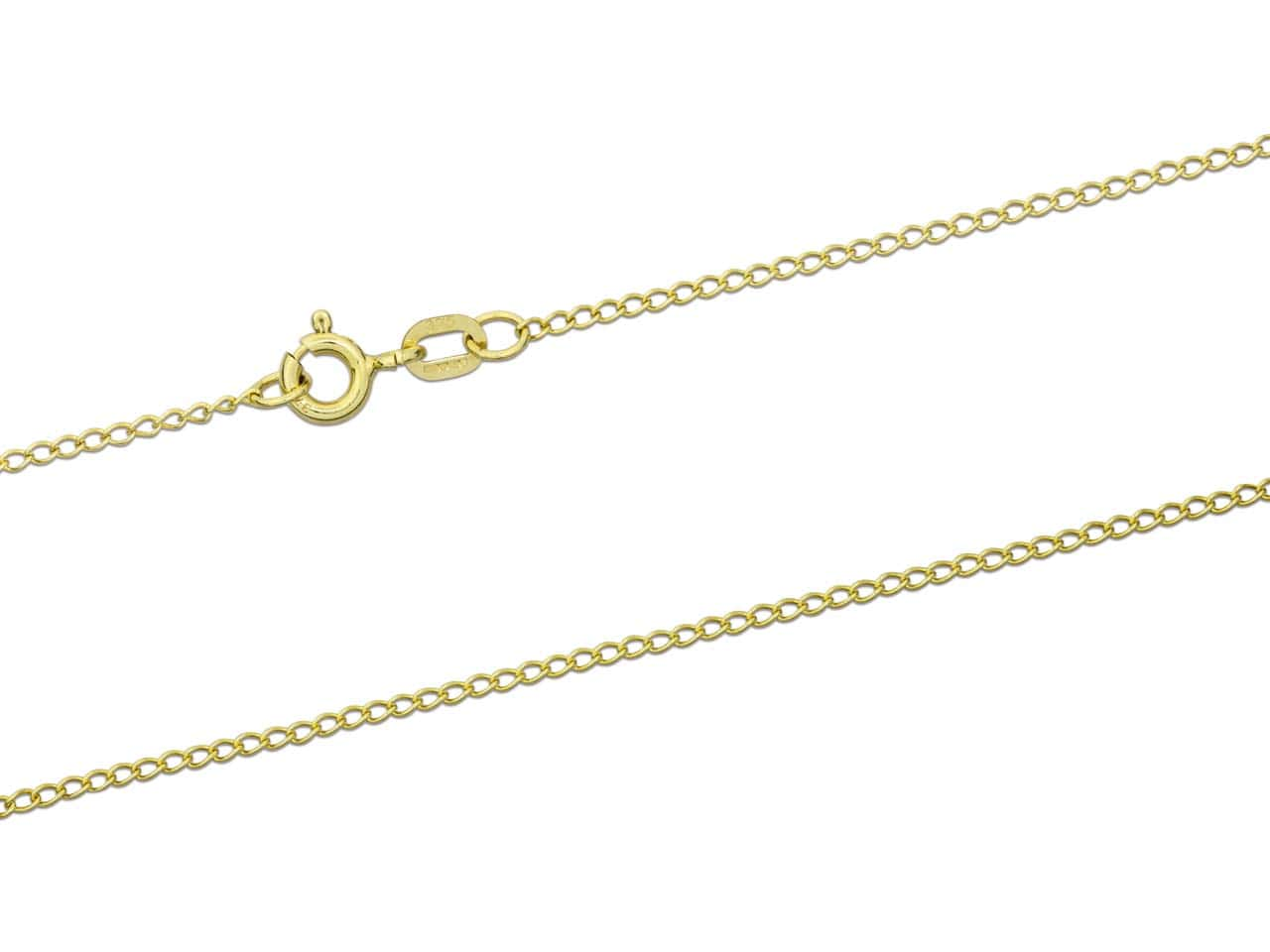 9ct Gold Curb Chain (1.5mm)