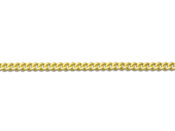 9ct Gold Curb Chain (1.3mm)