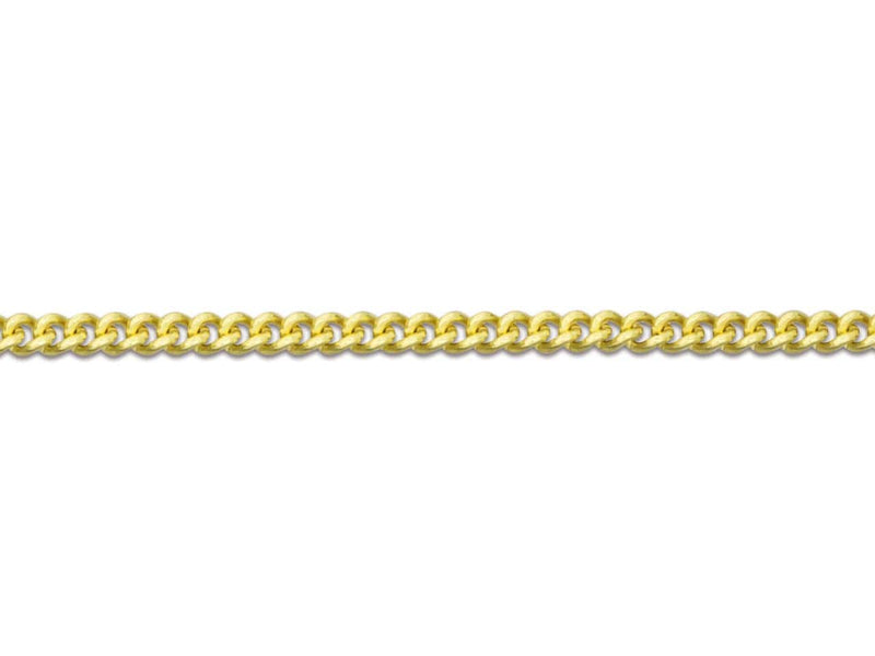 9ct Gold Curb Chain (1.3mm)