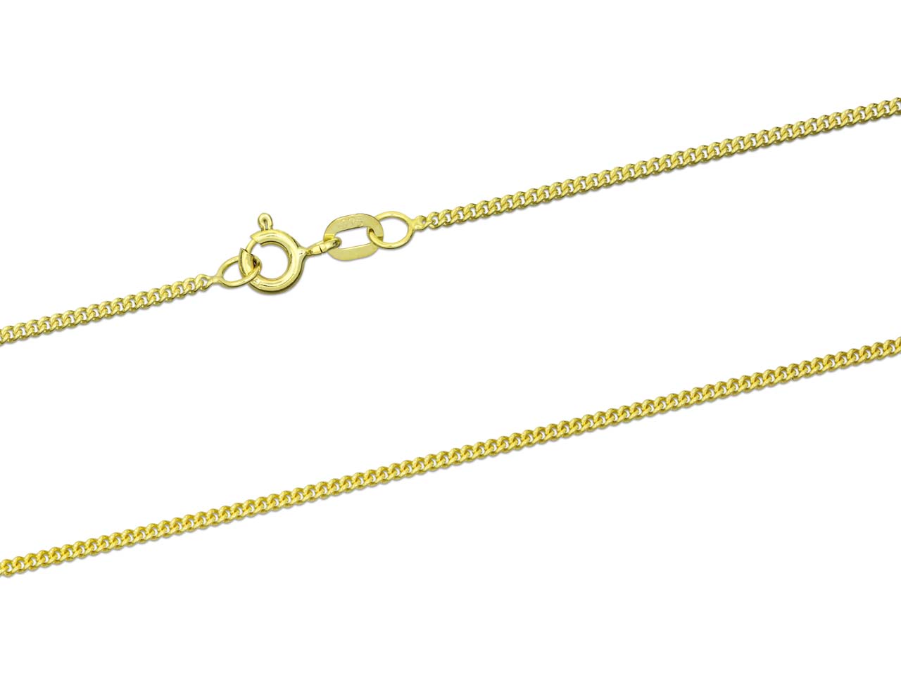 9ct Gold Curb Chain (1.4mm)