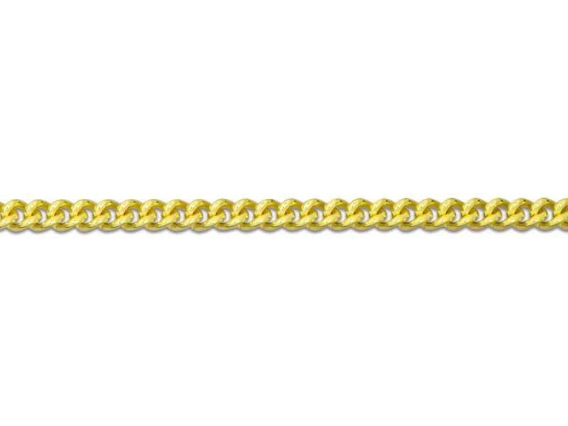 9ct Gold Curb Chain (1.4mm)