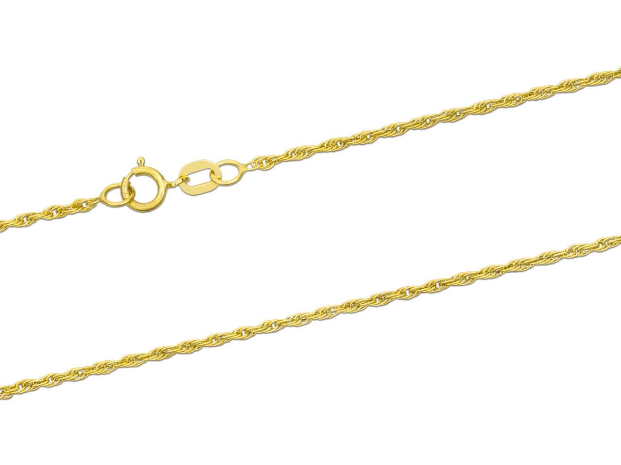 9ct Gold Rope Chain (1.2mm)