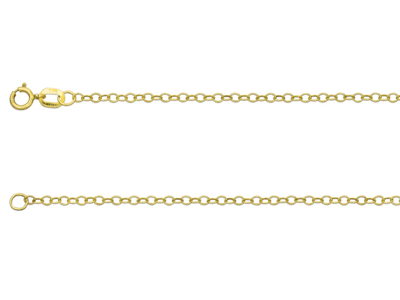 9ct Gold Trace Chain (1.7mm)