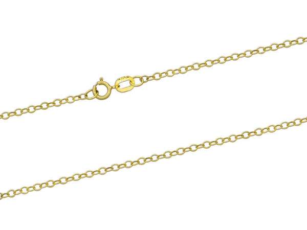 9ct Gold Trace Chain (1.7mm)