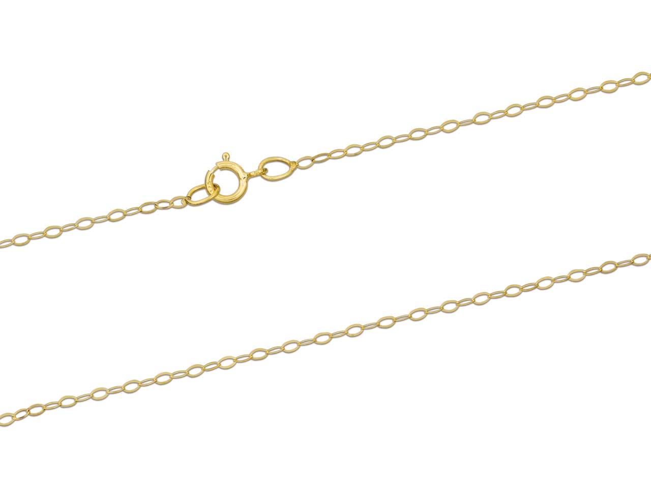 9ct Gold Trace Chain (1.2mm)