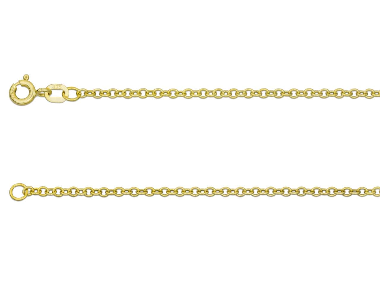 9ct Gold Trace Chain(2.0mm)