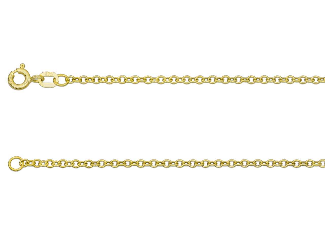9ct Gold Trace Chain(2.0mm)