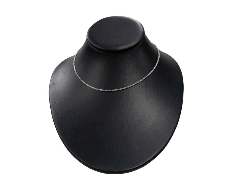 9ct White Gold Spiga Chain (1.5mm)