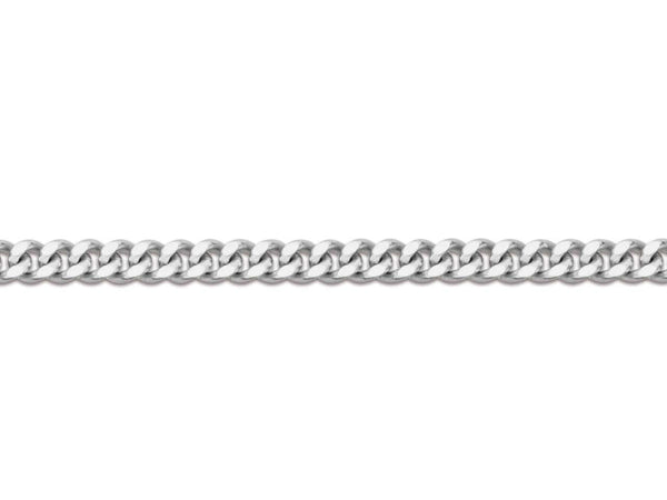 9ct Gold Diamond Cut Curb Chain (1.2mm)