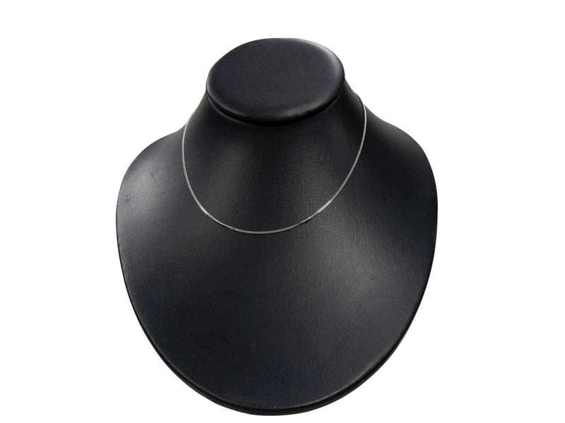 9ct Gold Diamond Cut Curb Chain (1.2mm)