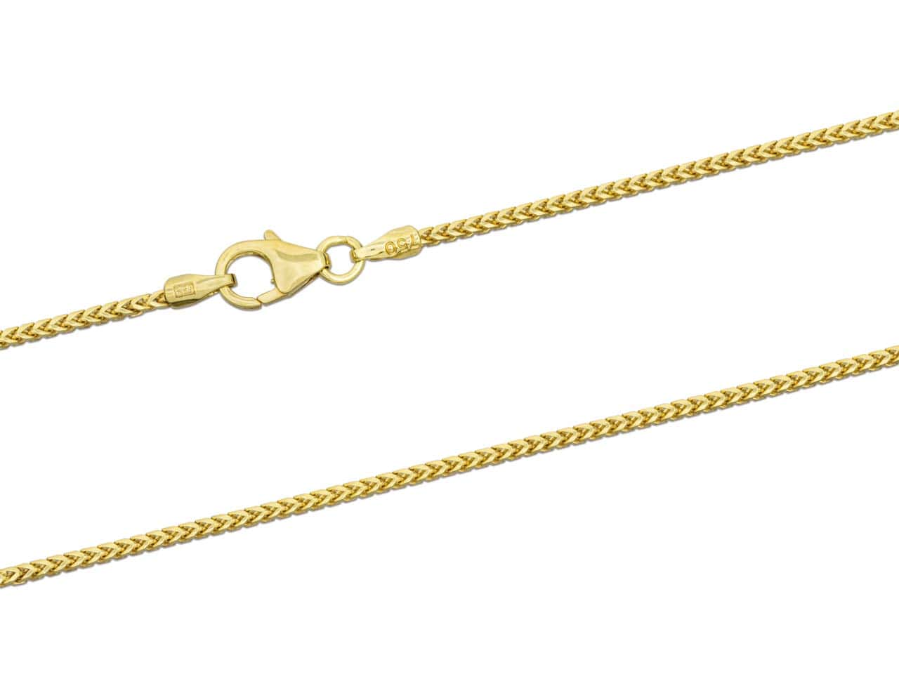 18ct Gold Franco Chain (1.1mm)