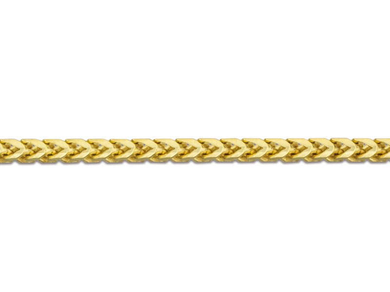 18ct Gold Franco Chain (1.1mm)