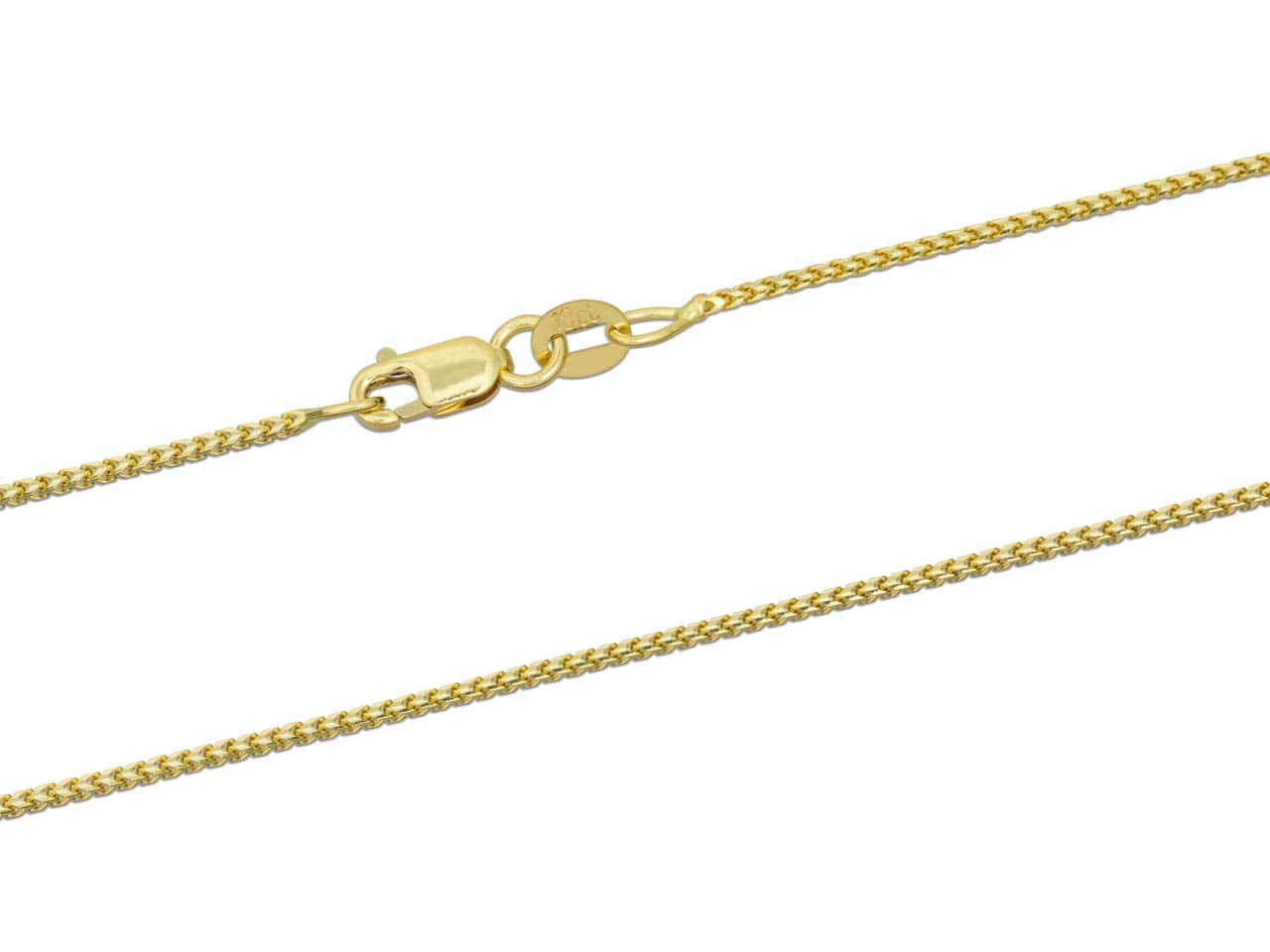 18ct Yellow Gold Franco Chain (1.0mm)