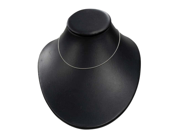 18ct White Gold Spiga Chain (1.0mm)