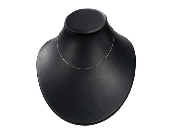 18ct Gold Diamond Cut Curb Chain (0.9mm)